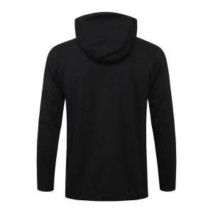 Sweat Shirt Capuche Ensemble Complet Liverpool 2022 2023 Noir
