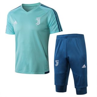 Maillot Entrainement Juventus Ensemble Complet 2018 2019 Vert Pas Cher