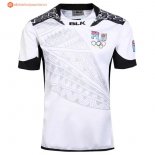Maillot Rugby Fiyi BLK Domicile 2016 2017 Pas Cher