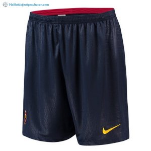 Pantalon Barcelona Domicile 2018 2019 Bleu Pas Cher