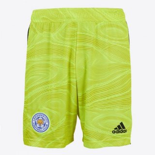 Pantalon Leicester City Gardien 2021 2022 Jaune Pas Cher