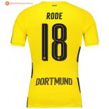 Maillot Borussia Dortmund Domicile Rode 2017 2018 Pas Cher