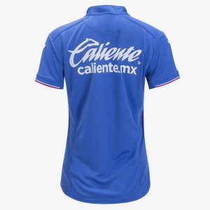 Maillot Cruz Bleu Domicile Femme 2019 2020 Bleu Pas Cher