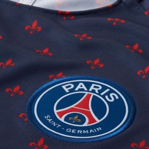 Maillot Entrainement Paris Saint Germain 2018 2019 Noir Orange Pas Cher