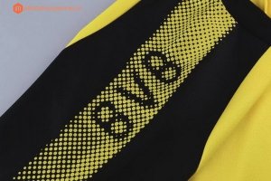 Survetement Borussia Dortmund 2017 2018 Noir Jaune Clair Pas Cher