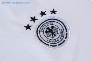 Maillot Entrainement Allemagne Ensemble Complet 2018 Blanc Noir Pas Cher