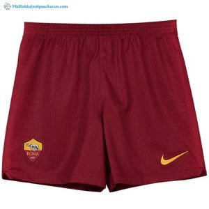 Maillot AS Roma Domicile Enfant 2018 2019 Rouge Pas Cher