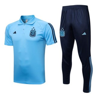 Polo Argentine Ensemble Complet 2022 2023 Bleu