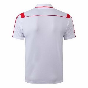 Polo Arsenal 2019 2020 Blanc Rouge Pas Cher