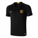 Entrainement Inter Milan 2019 2020 Noir Jaune Pas Cher