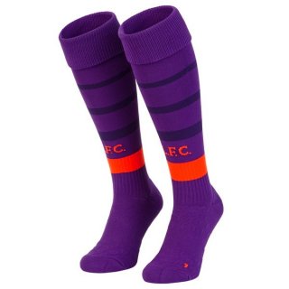 Chaussette Liverpool Exterieur 2018 2019 Purpura Pas Cher