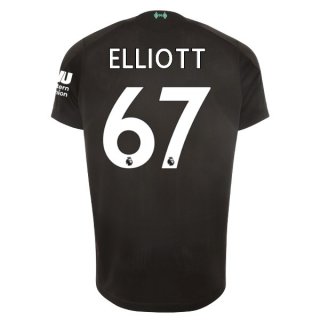 Maillot Liverpool NO.67 Elliott Third 2019 2020 Noir Pas Cher Maillot Liverpool NO.67 Elliott Third 2019 2020 Noir Pas Cher