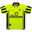 Thailande Maillot Borussia Dortmund Domicile Retro 1996 1997 Jaune Pas Cher