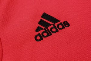 Survetement Enfant Manchester United 2018 2019 Rouge Pas Cher