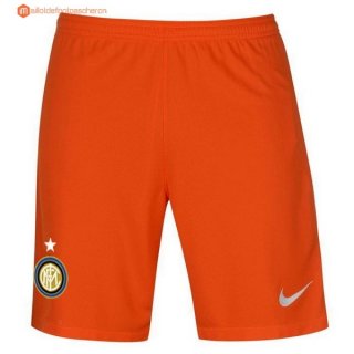 Pantalon Inter Gardien 2017 2018 Orange Pas Cher