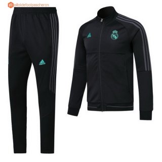 Survetement Real Madrid 2017 2018 Noir Vert Gris Pas Cher Survetement Real Madrid 2017 2018 Noir Vert Gris Pas Cher