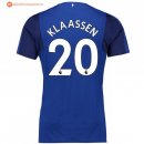 Maillot Everton Domicile Klaassen 2017 2018 Pas Cher