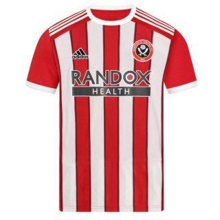 Thailande Maillot Sheffield United Domicile 2021 2022 Rouge Pas Cher