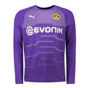 Maillot Borussia Dortmund Third ML Gardien 2018 2019 Purpura Pas Cher