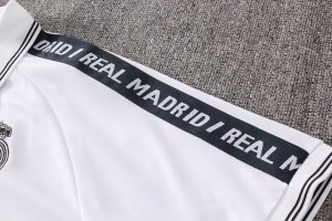 Polo Ensemble Complet Real Madrid 2019 2020 Blanc Pas Cher
