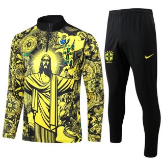 Training Brésil 2024 2025 Jaune Noir Training Brésil 2024 2025 Jaune Noir