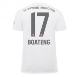 Maillot Bayern Munich NO.17 Boateng Exterieur 2019 2020 Blanc Pas Cher
