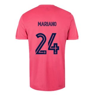 Maillot Real Madrid Exterieur NO.24 Mariano 2020 2021 Rose Pas Cher Maillot Real Madrid Exterieur NO.24 Mariano 2020 2021 Rose Pas Cher