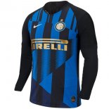 Maillot Inter Milan Édition Commémorative ML 20th Bleu Pas Cher