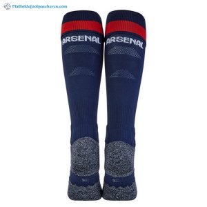 Chaussette Arsenal Exterieur 2018 2019 Bleu Marine Pas Cher