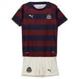 Maillot Newcastle United Exterieur Enfant 2018 2019 Rouge Noir Pas Cher