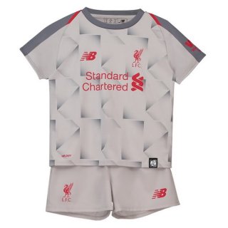 Maillot Liverpool Third Enfant 2018 2019 Blanc Pas Cher