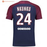 Maillot Paris Saint Germain Domicile Nkunku 2017 2018 Pas Cher