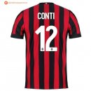 Maillot Milan Domicile Conti 2017 2018 Pas Cher