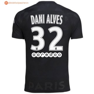 Maillot Paris Saint Germain Alves Third Dani 2017 2018 Pas Cher Maillot Paris Saint Germain Alves Third Dani 2017 2018 Pas Cher