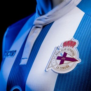 Maillot Deportivo La Corogne Domicile 2018 2019 Bleu Pas Cher