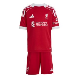 Maillot Liverpool Domicile Enfant 2025-2026 Maillot Liverpool Domicile Enfant 2025-2026