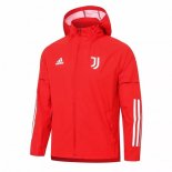 Coupe Vent Juventus 2020 2021 Rouge Blanc Pas Cher