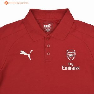 Polo Arsenal 2017 2018 Rouge Pas Cher