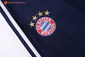 Survetement Bayern Munich 2017 2018 Bleu Blanc Pas Cher