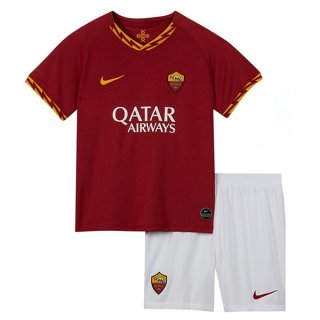 Maillot AS Roma Domicile Enfant 2019 2020 Rouge Pas Cher