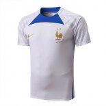 Maillot Entrenamien France 2022 2023 Blanc