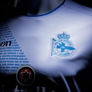 Maillot Deportivo La Corogne Third 2018 2019 Blanc Pas Cher