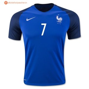 Maillot France Domicile Griezmann 2016 Pas Cher