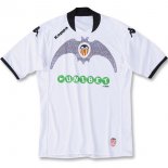 Thailande Maillot Valencia Domicile Retro 2009 2010 Blanc Pas Cher