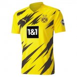 Maillot Borussia Dortmund Domicile 2020 2021 Jaune Pas Cher