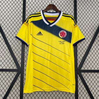 Thailande Maillot Columbia Domicile Retro 2014 Thailande Maillot Columbia Domicile Retro 2014