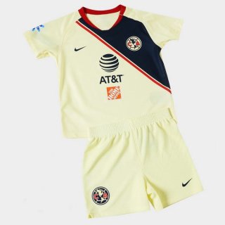 Maillot Club América Domicile Enfant 2018 2019 Jaune Pas Cher