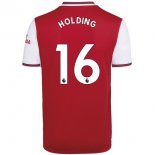 Maillot Arsenal NO.16 Holding Domicile 2019 2020 Rouge Pas Cher