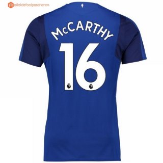 Maillot Everton Domicile Mccarthy 2017 2018 Pas Cher