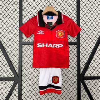 Maillot Manchester United Domicile Enfant Retro 1994 1996 Maillot Manchester United Domicile Enfant Retro 1994 1996